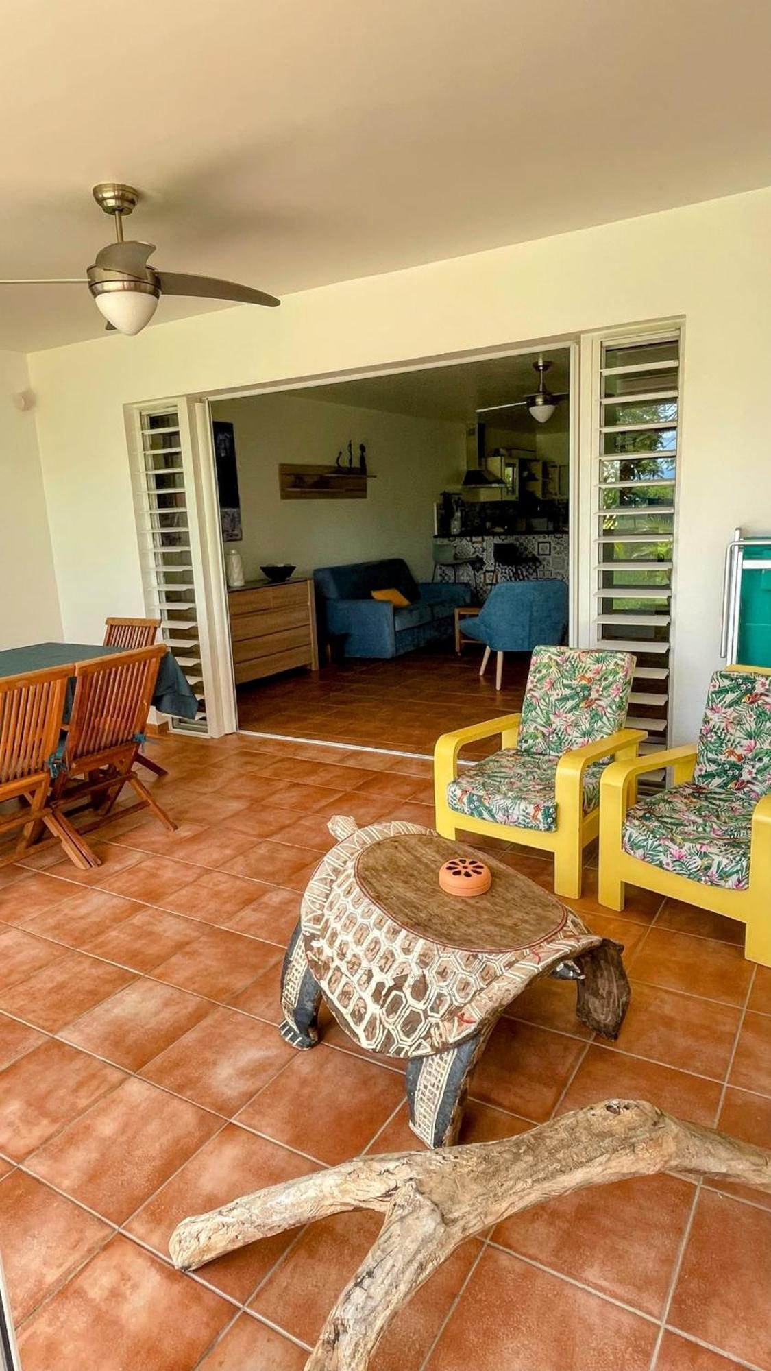 Cauris Lodge du Marisol vue mer accès direct plage Le Gosier  Extérieur photo